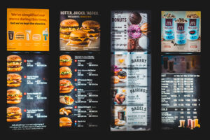 Les multiples avantages du menu board numérique dans la restauration