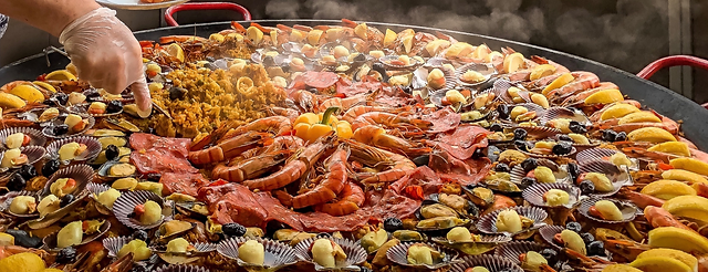 Livraison de Paella