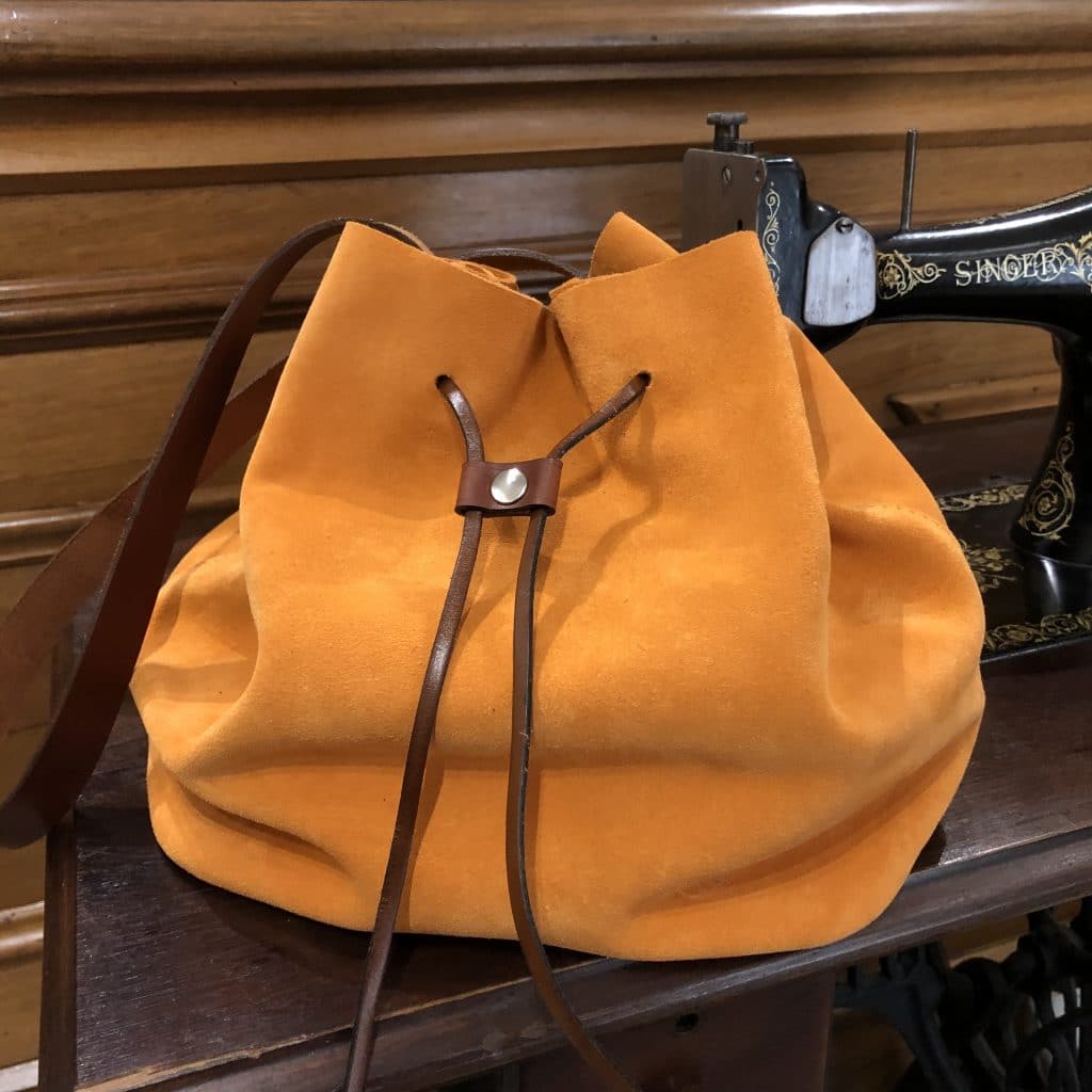 sac croute de cuir