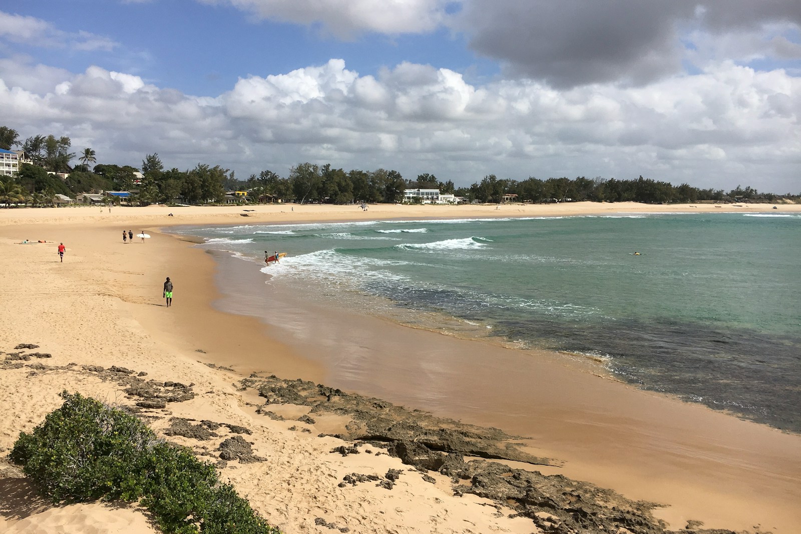 la plage à Tofo