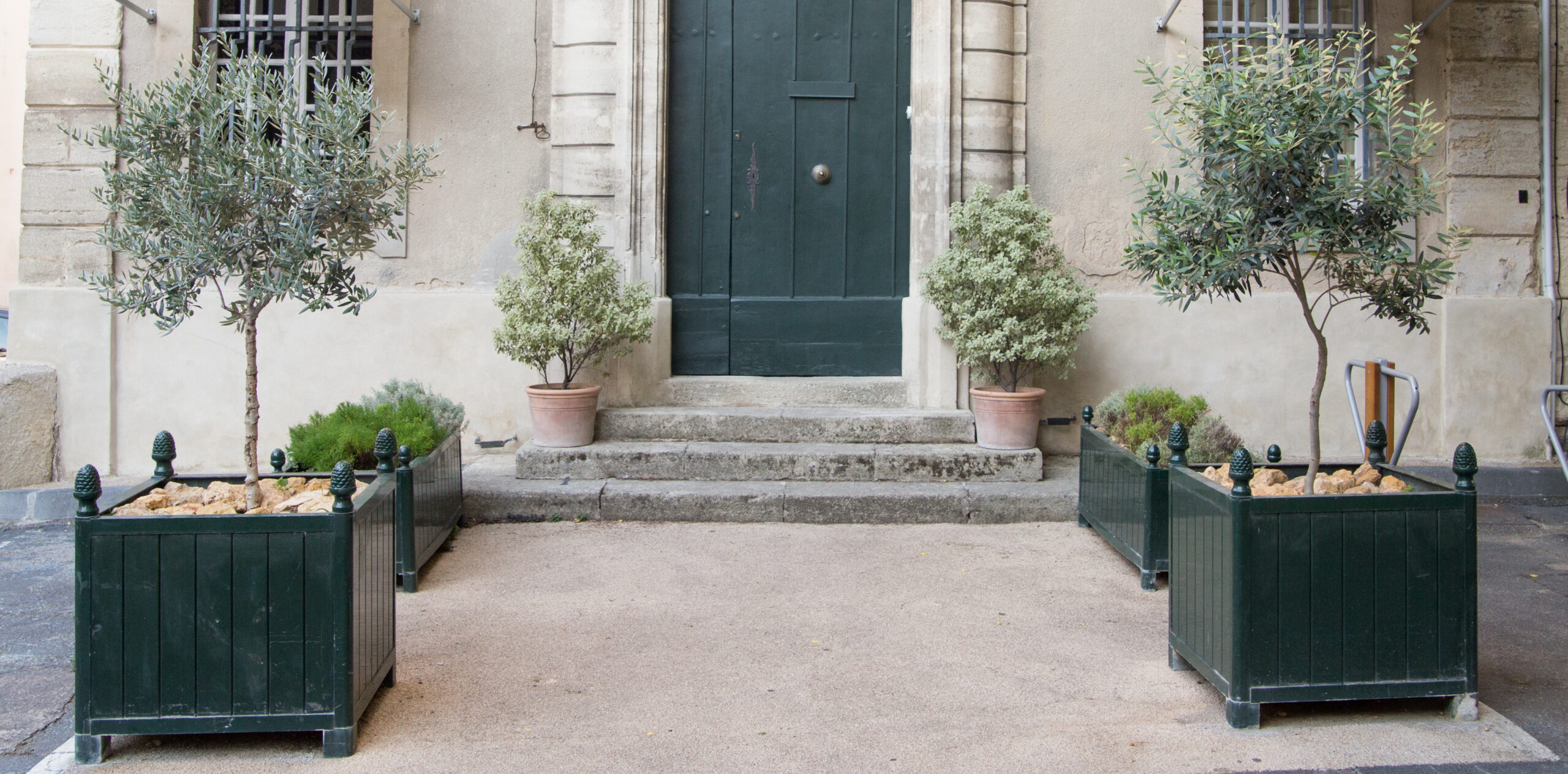 caisse à oranger avec ouverture