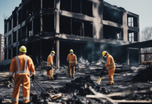 Nettoyage après incendie