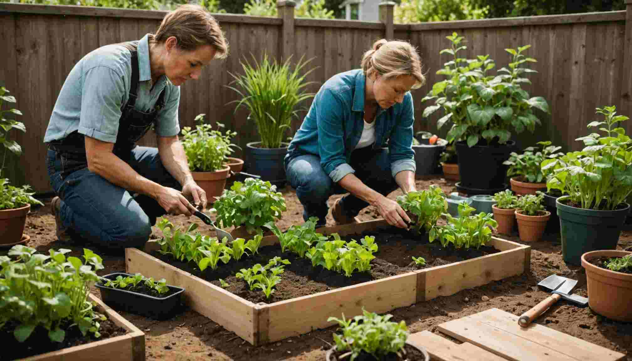 Comment aménager un coin potager dans un petit jardin ?