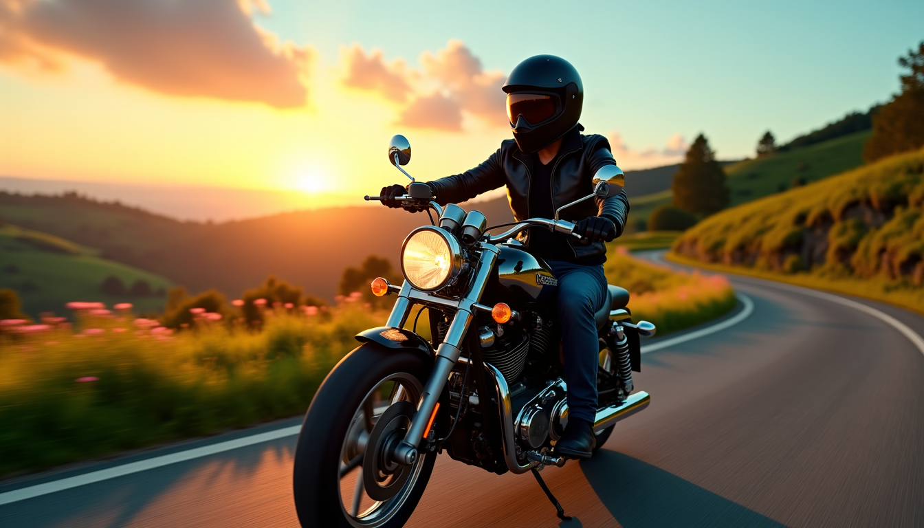 Rouler librement : l'attrait intemporel des motos