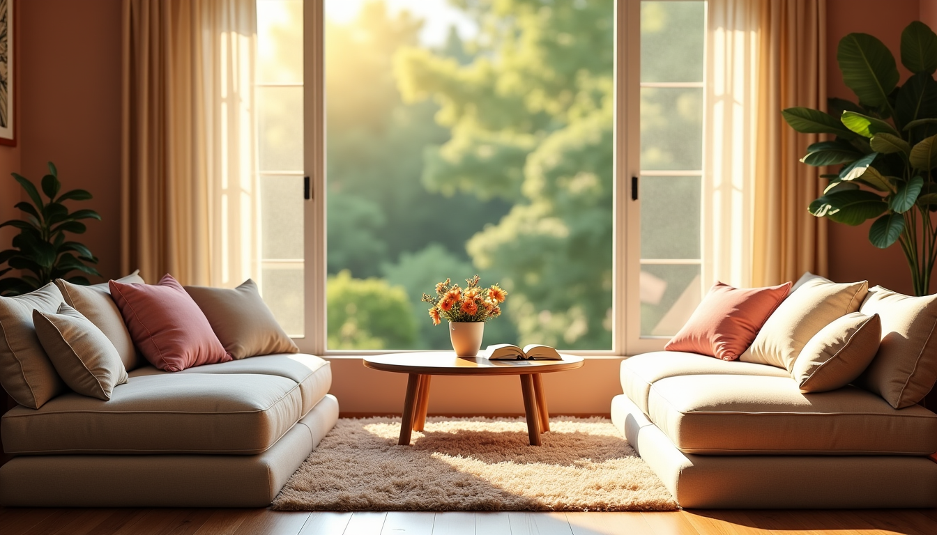 Vivre en harmonie : secrets d'une maison apaisante
