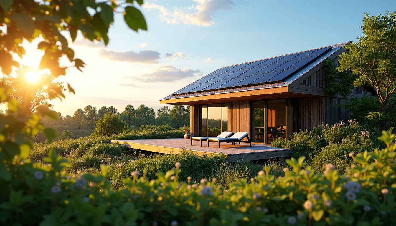 Secrets d'une maison durable et écologique