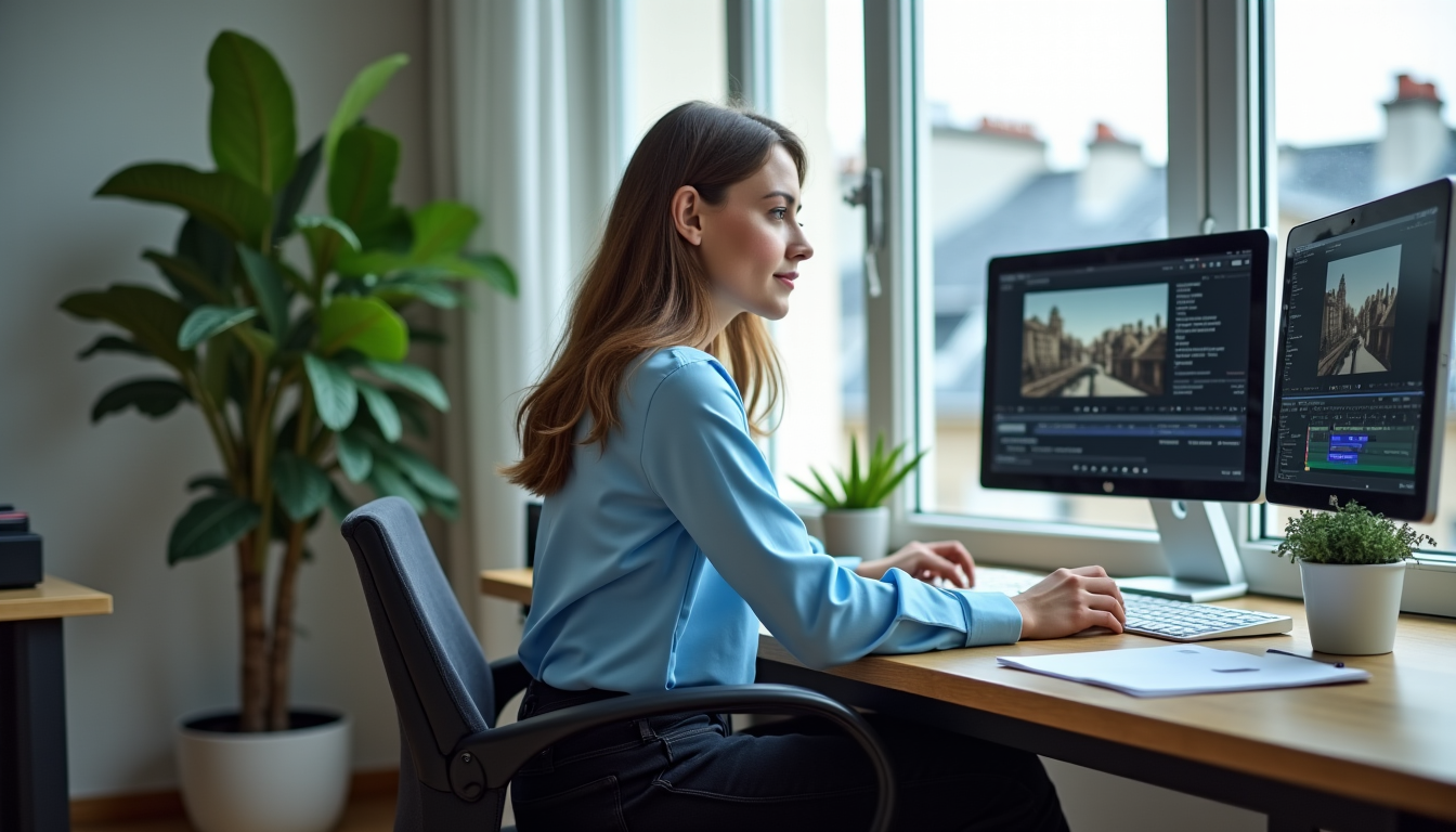 Monteuse vidéo à Paris : donnez vie à vos projets audiovisuels professionnels